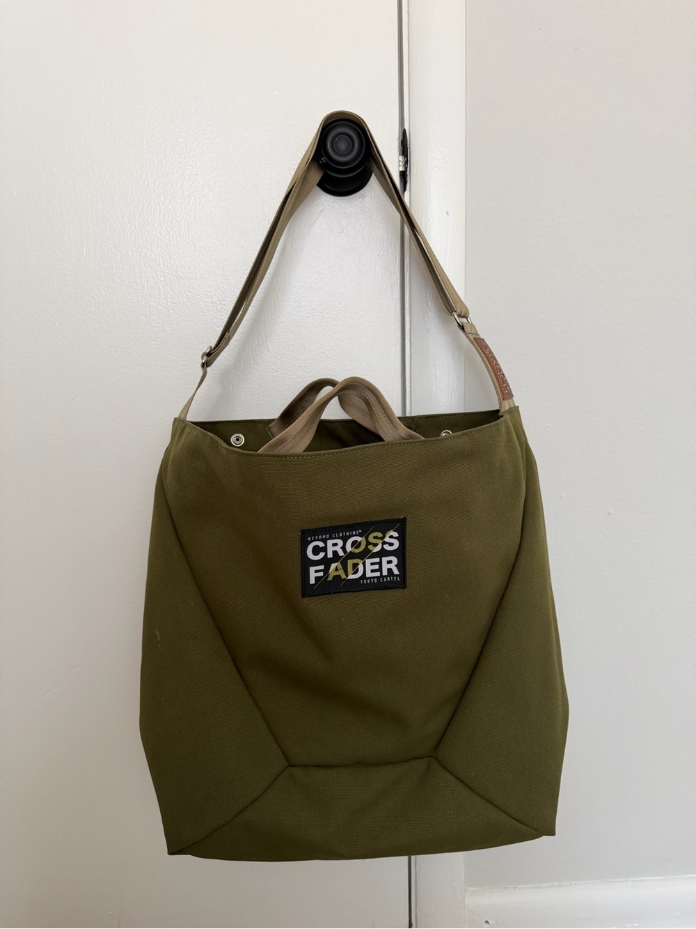 Olive Green Messenger Tote for Men Mystery Ranch